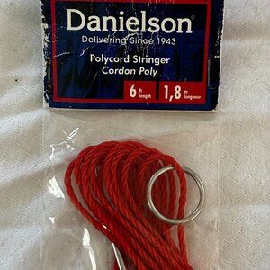 Danielson Polycord Stringer 6 ft Fishing Stringer Heavy-Duty Poly Cord-AC109